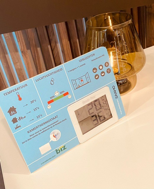 energiebabbel Dilbeek met BIZ-woonmeter